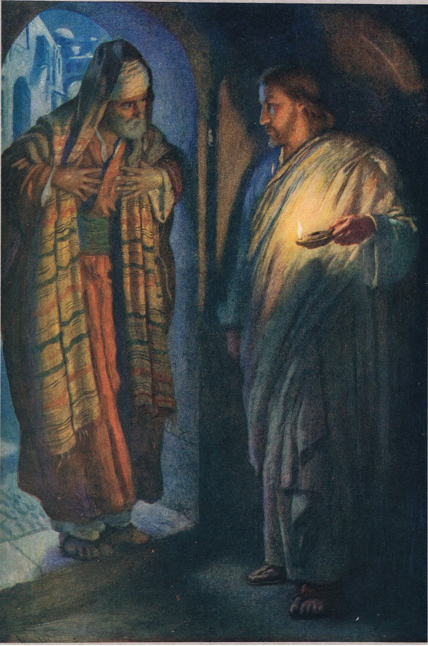 Nikodém od Harold Copping