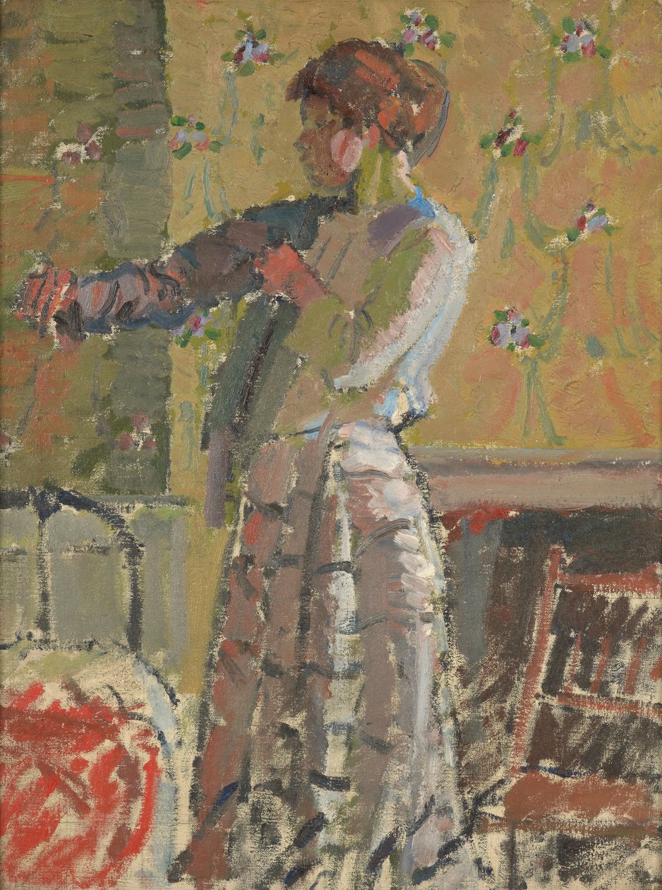 Dívčí oblékání od Harold Gilman