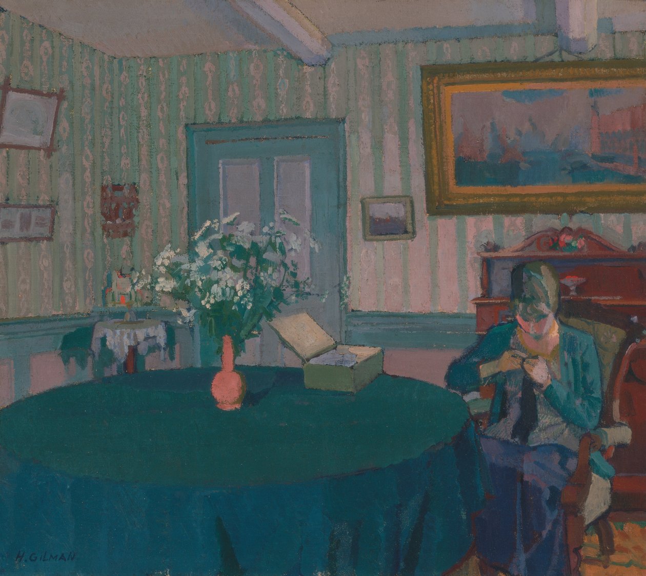 Sylvia Darningová od Harold Gilman