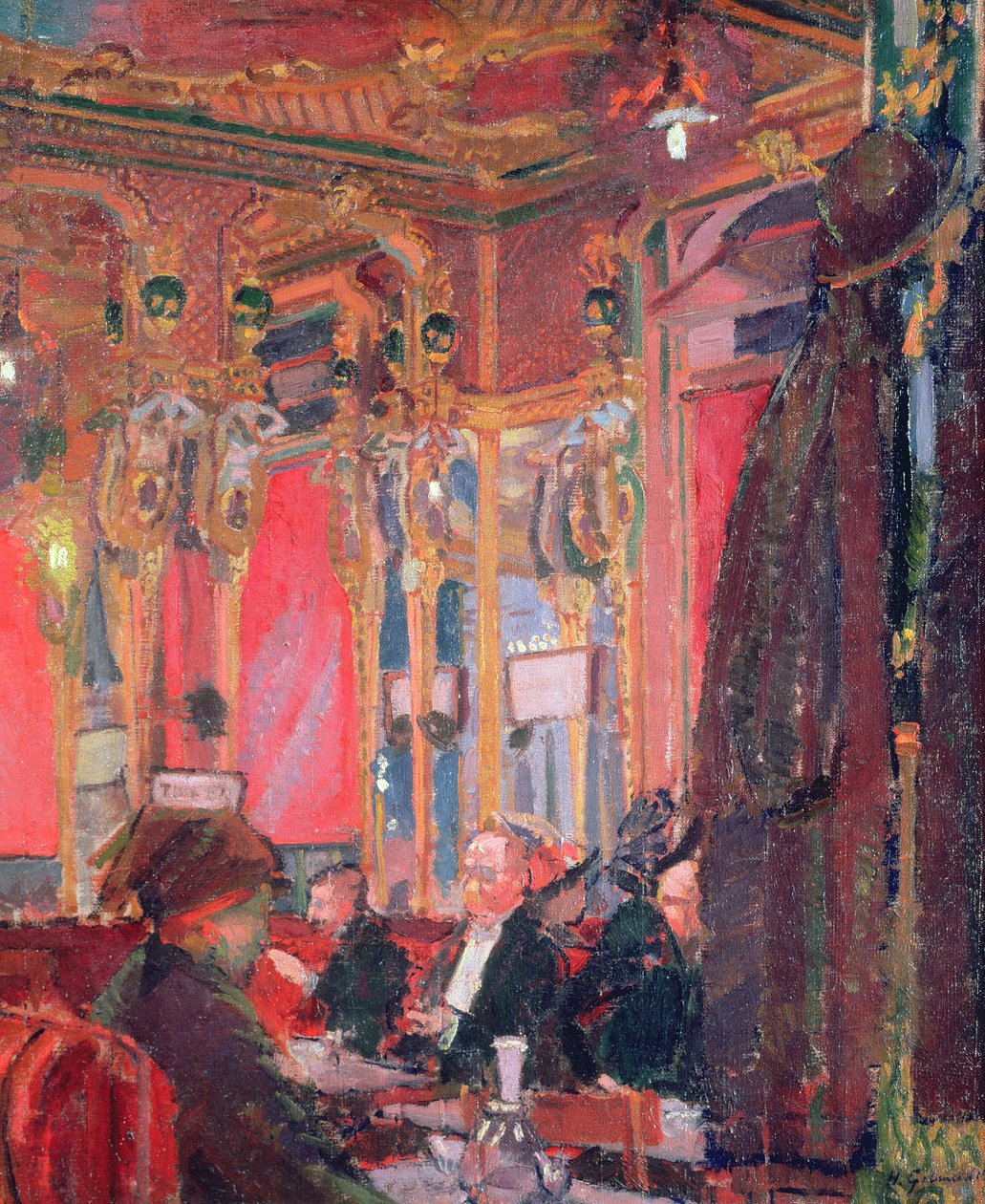 Královská kavárna, 1912 od Harold Gilman