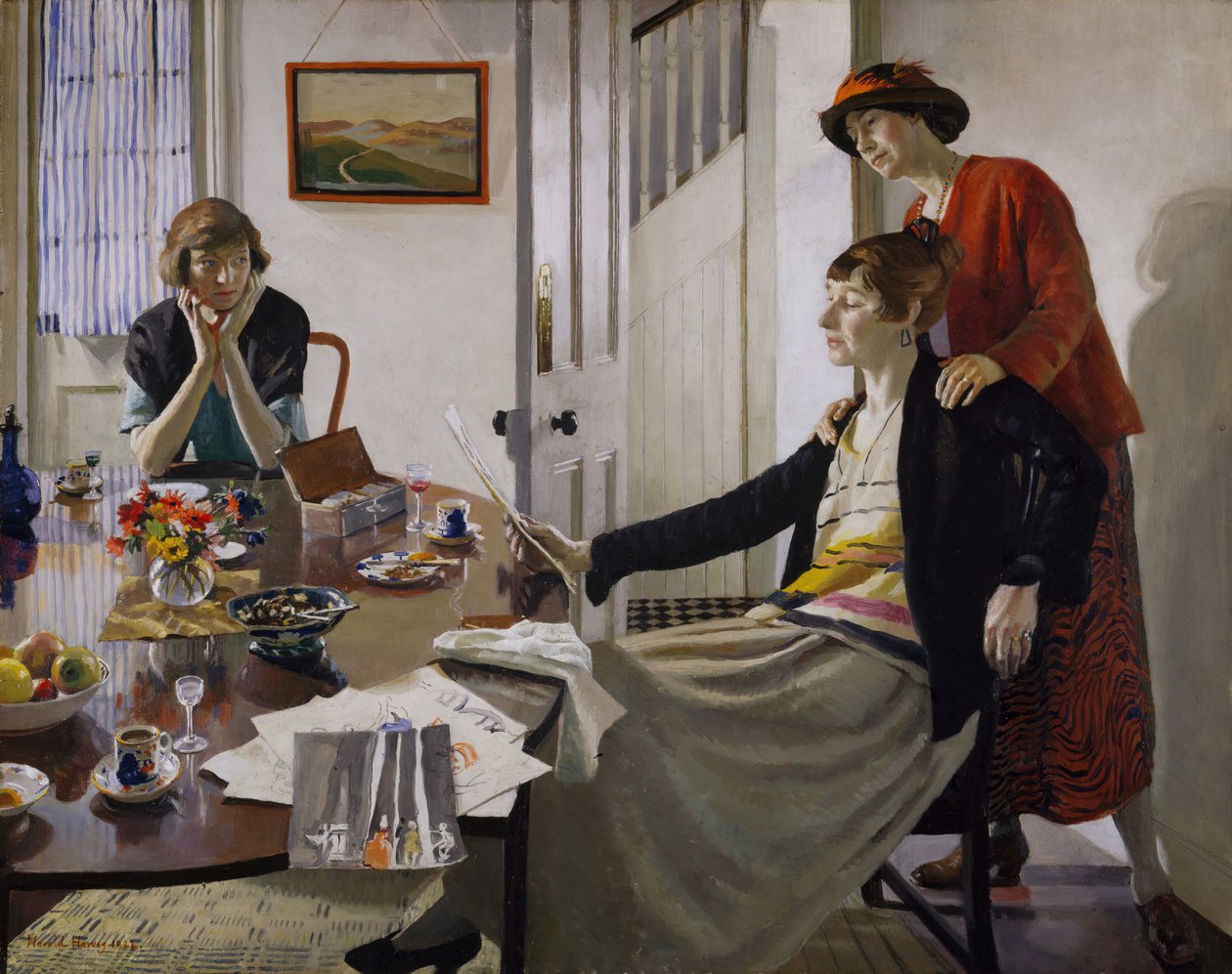 Kritici, 1922 od Harold C. Harvey