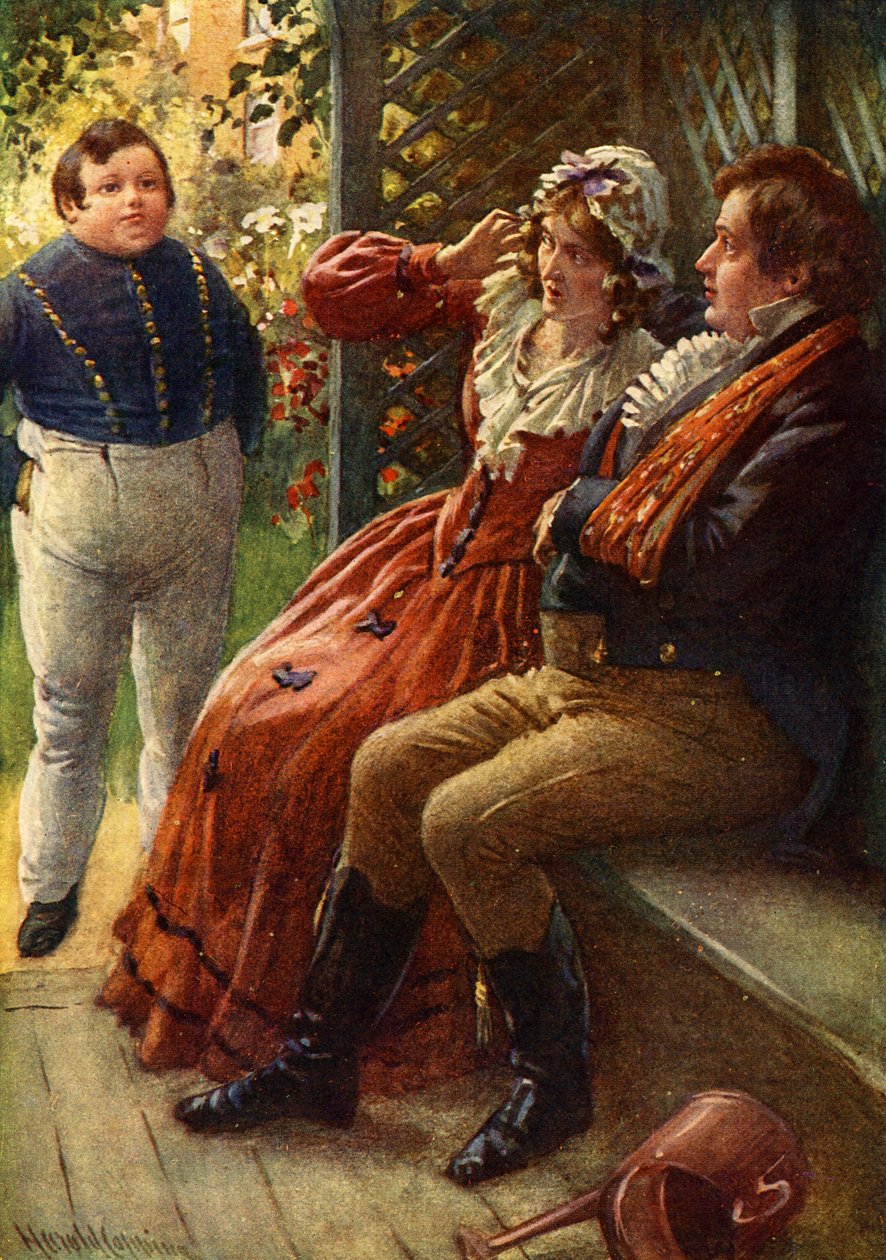 Charles Dickens „The Pickwick Papers“ od Harold Copping