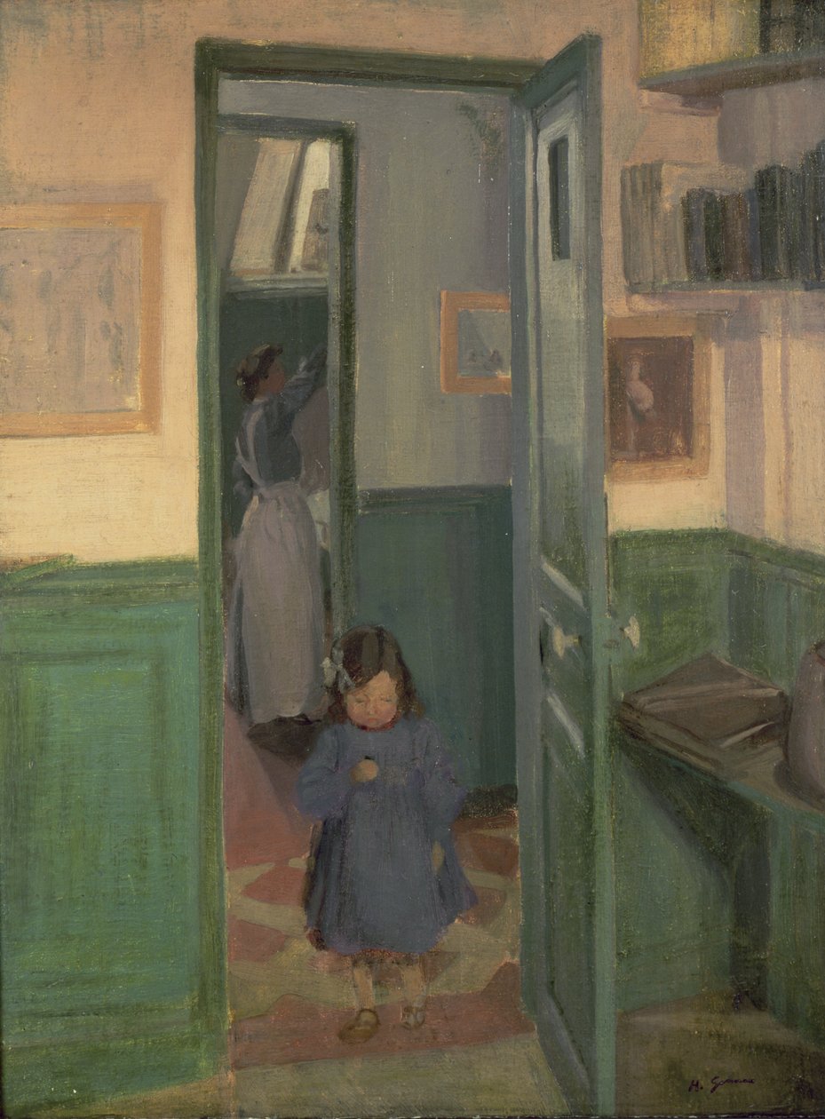 V Sickertově domě od Harold Gilman
