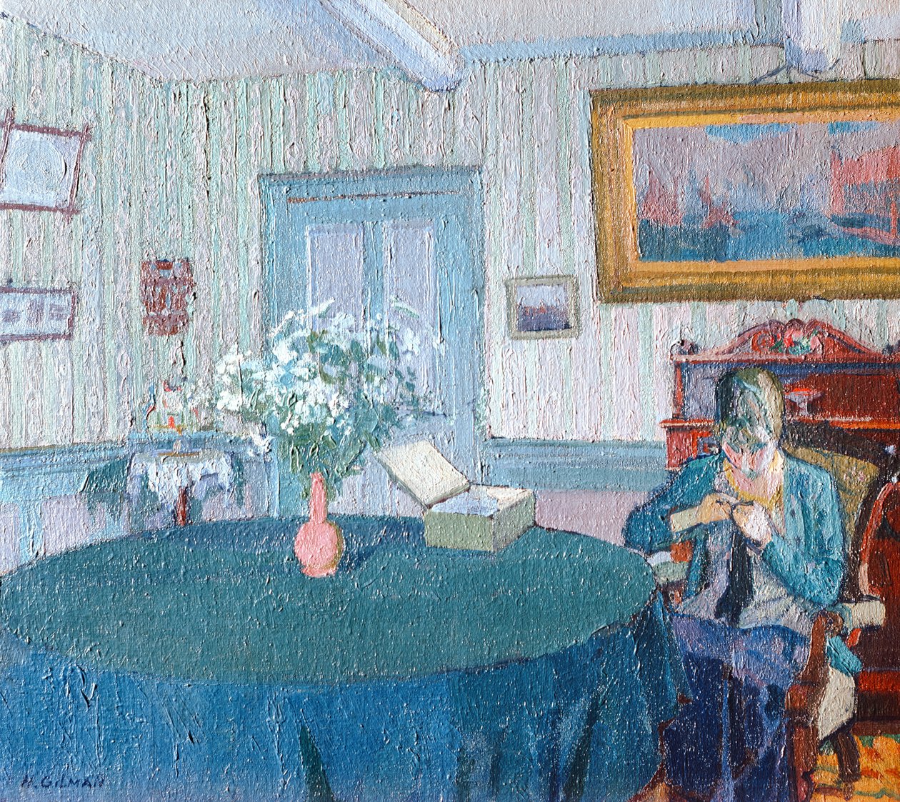 Interiér od Harold Gilman
