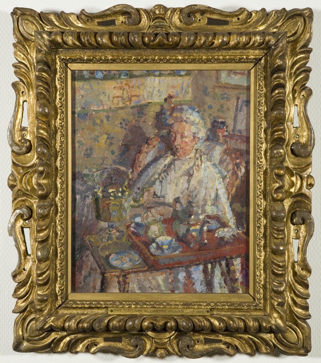 Stará dáma (olej na plátně) od Harold Gilman