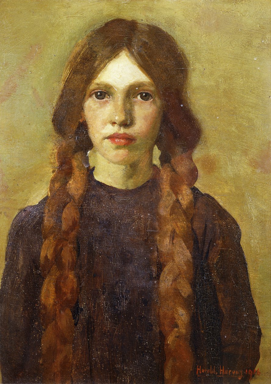 Cornish Girl od Harold Harvey