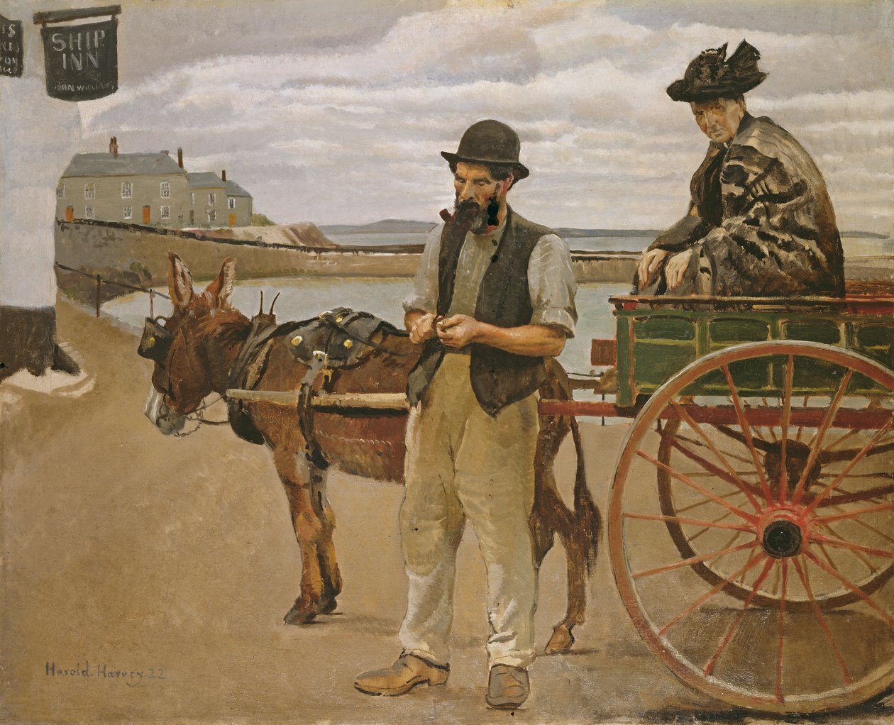 Lodní hostinec od Harold Harvey