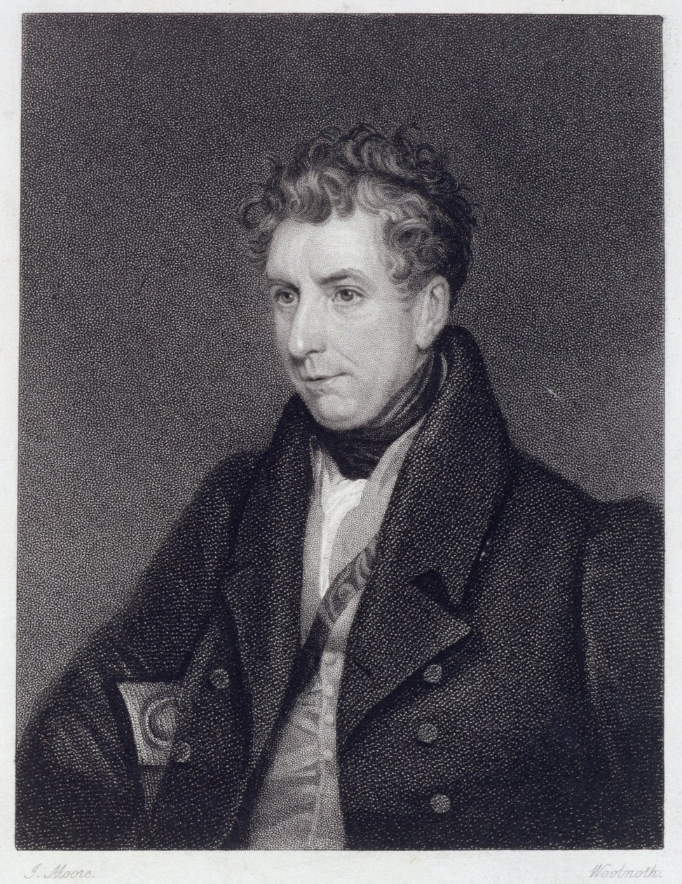 William Jerdan (1782-1869) vyryl Woolnoth od Harriet Jane Moore