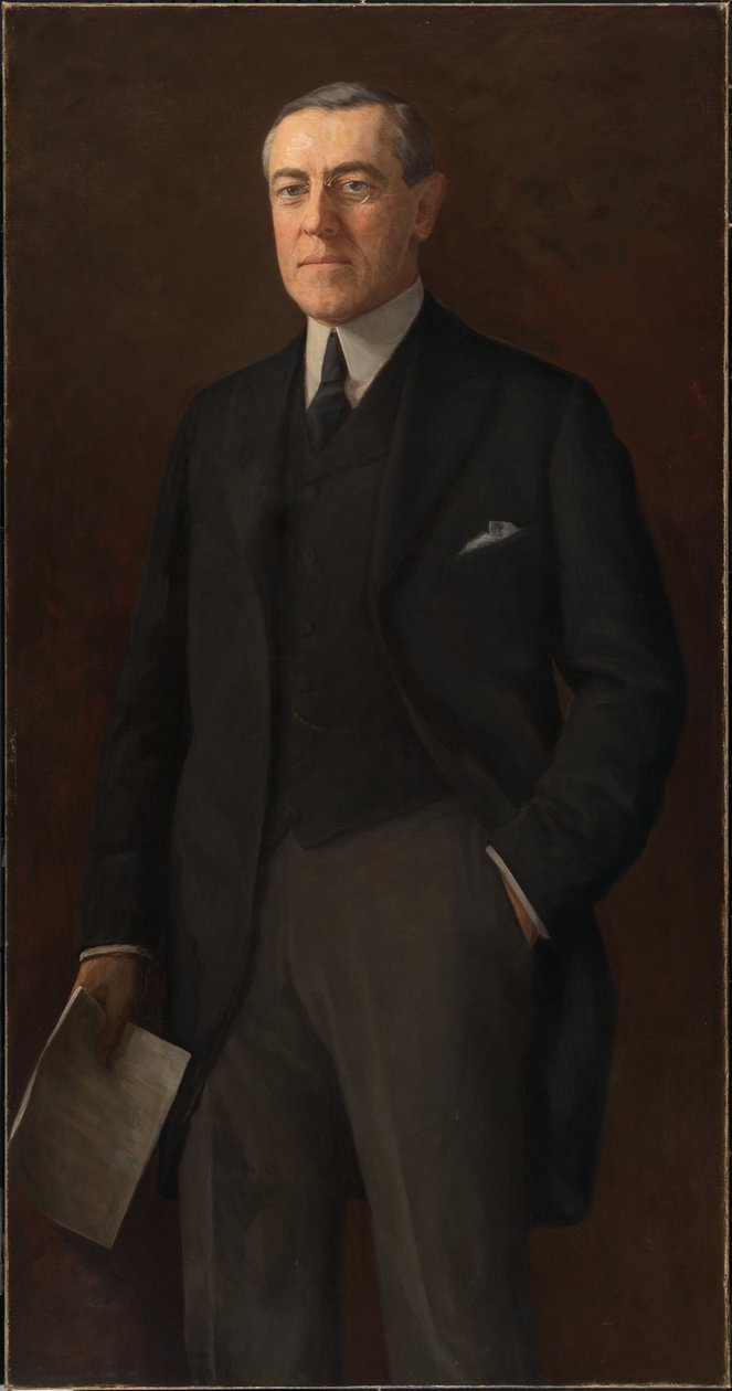 Woodrow Wilson, 1919. od Harriet Anderson Stubbs Murphy