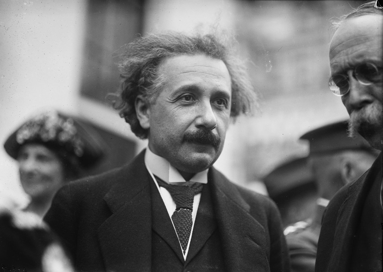 Albert Einstein, Washington, n. 1922 (m/w valokuva) od Harris & Ewing