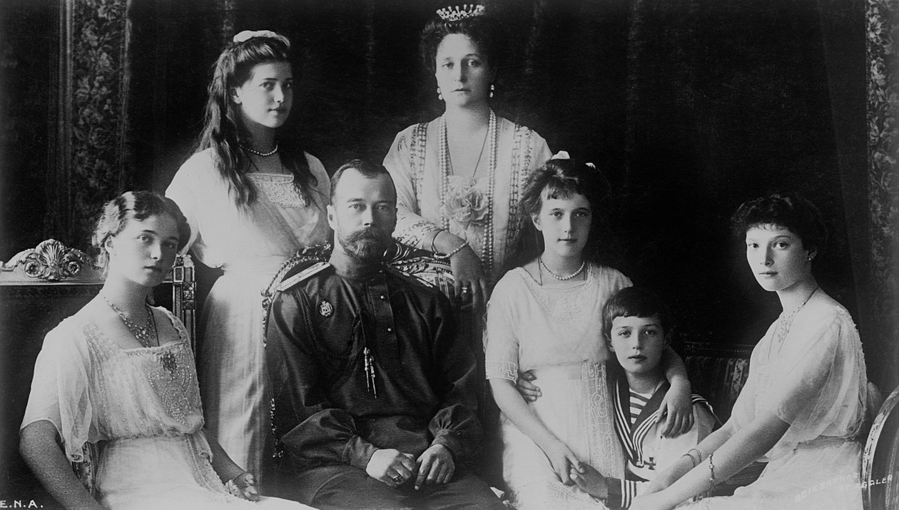 Ruská královská rodina od Harris & Ewing