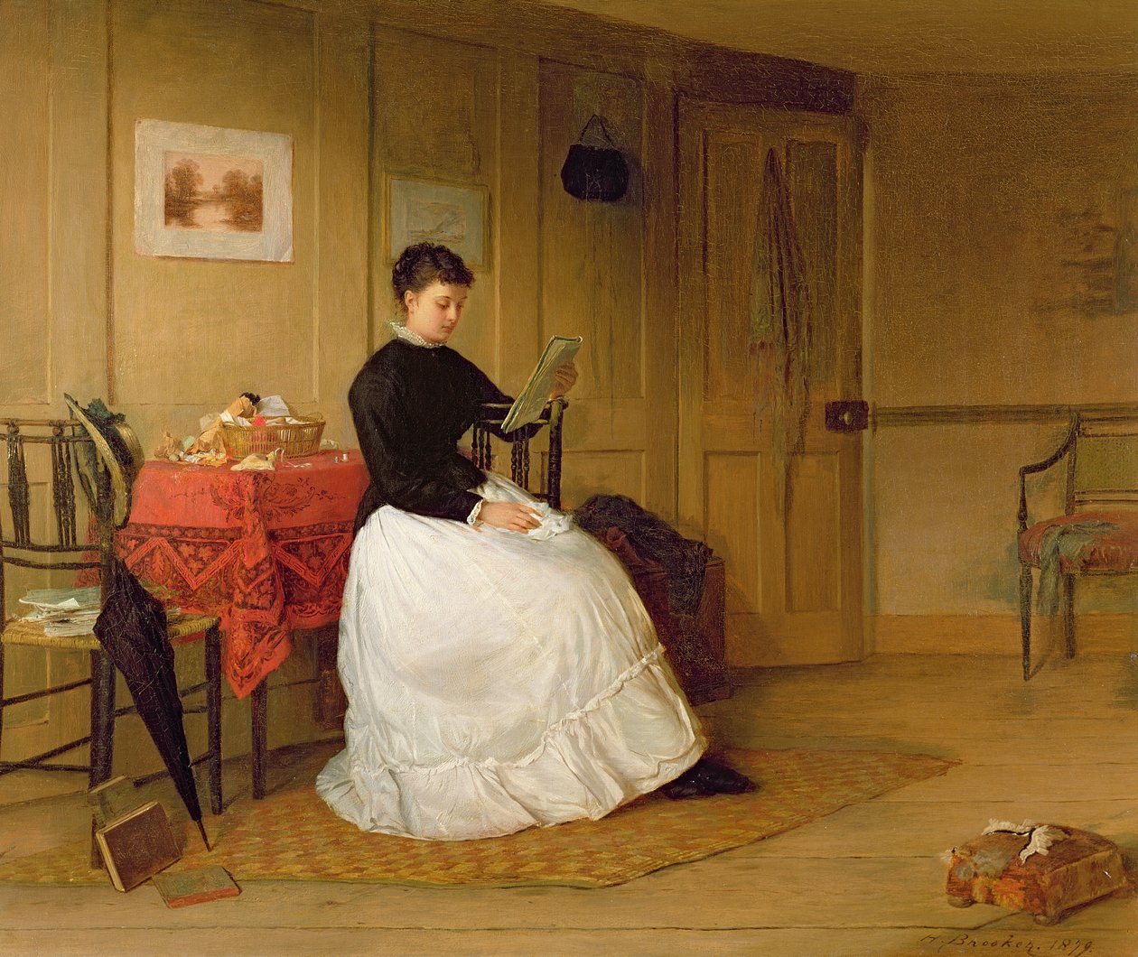 The Treasured Volume, 1879 od Harry Brooker