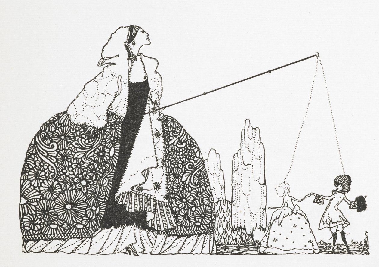 Žena jako loutkoherec. od Harry Clarke