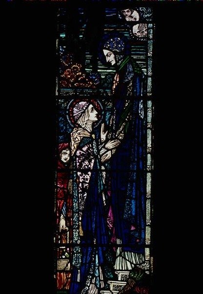 Svatá Alžběta a Marie od Harry Clarke
