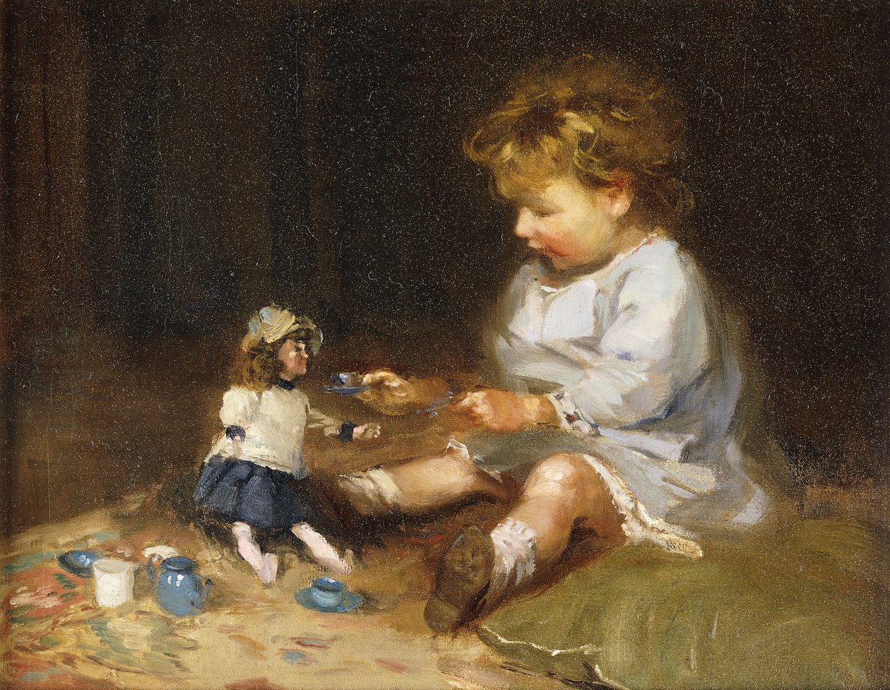 Tea Party, od Harry Mitten Wilson