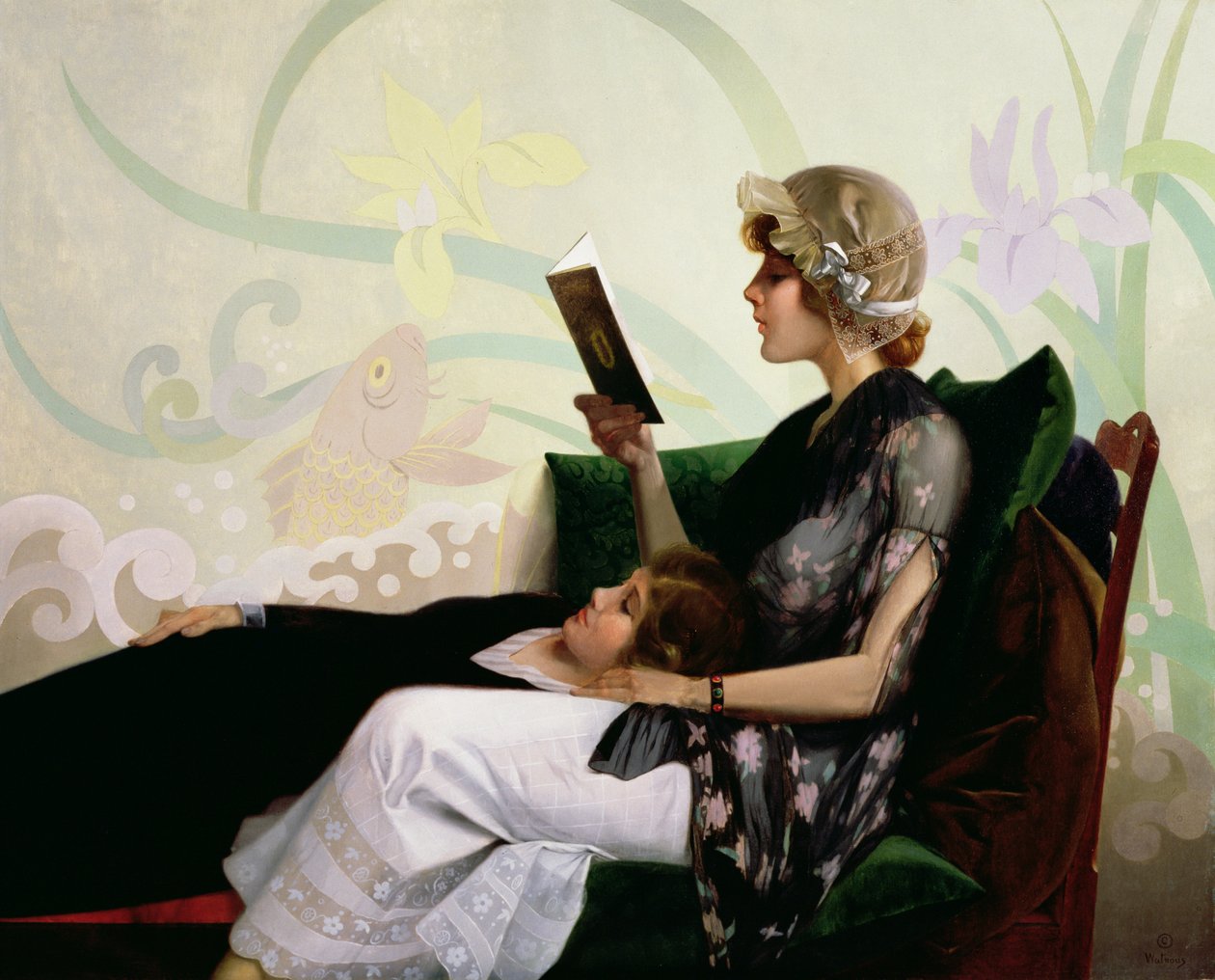 Jen pár dívek, 1915 od Harry Wilson Watrous