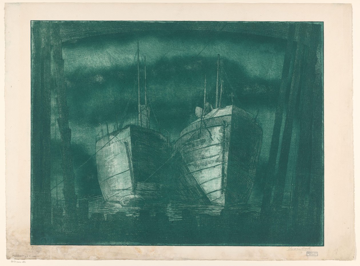 Dvě štěky od Harry van Mook (signed by artist)