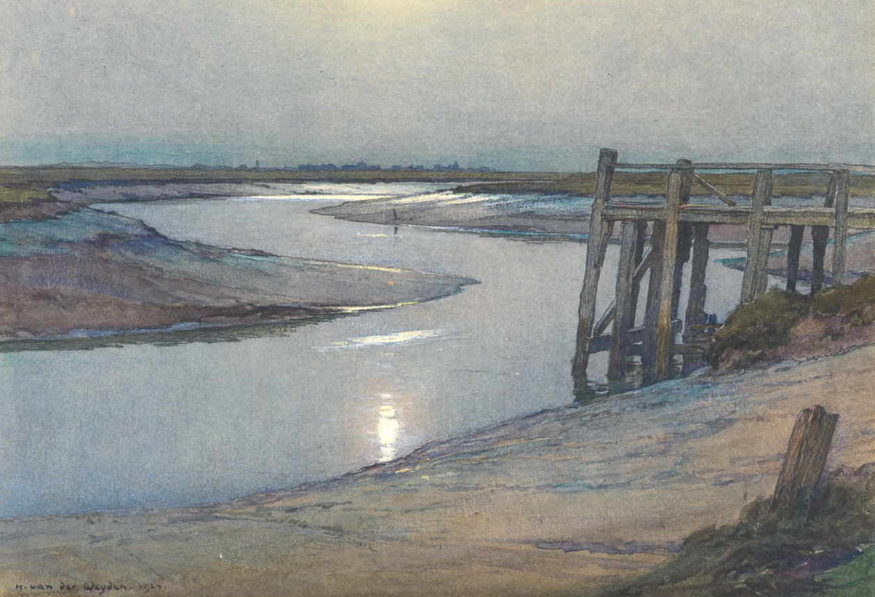 Měsíční svit - Žito od Harry van der Weyden