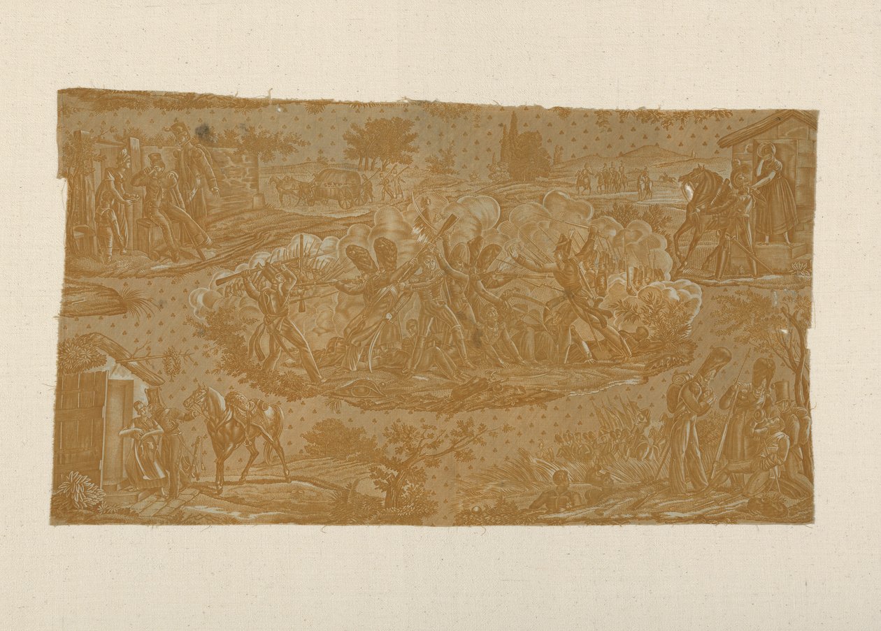 Cambronne ve Waterloo (látka nábytku) od Hartmann et Fils