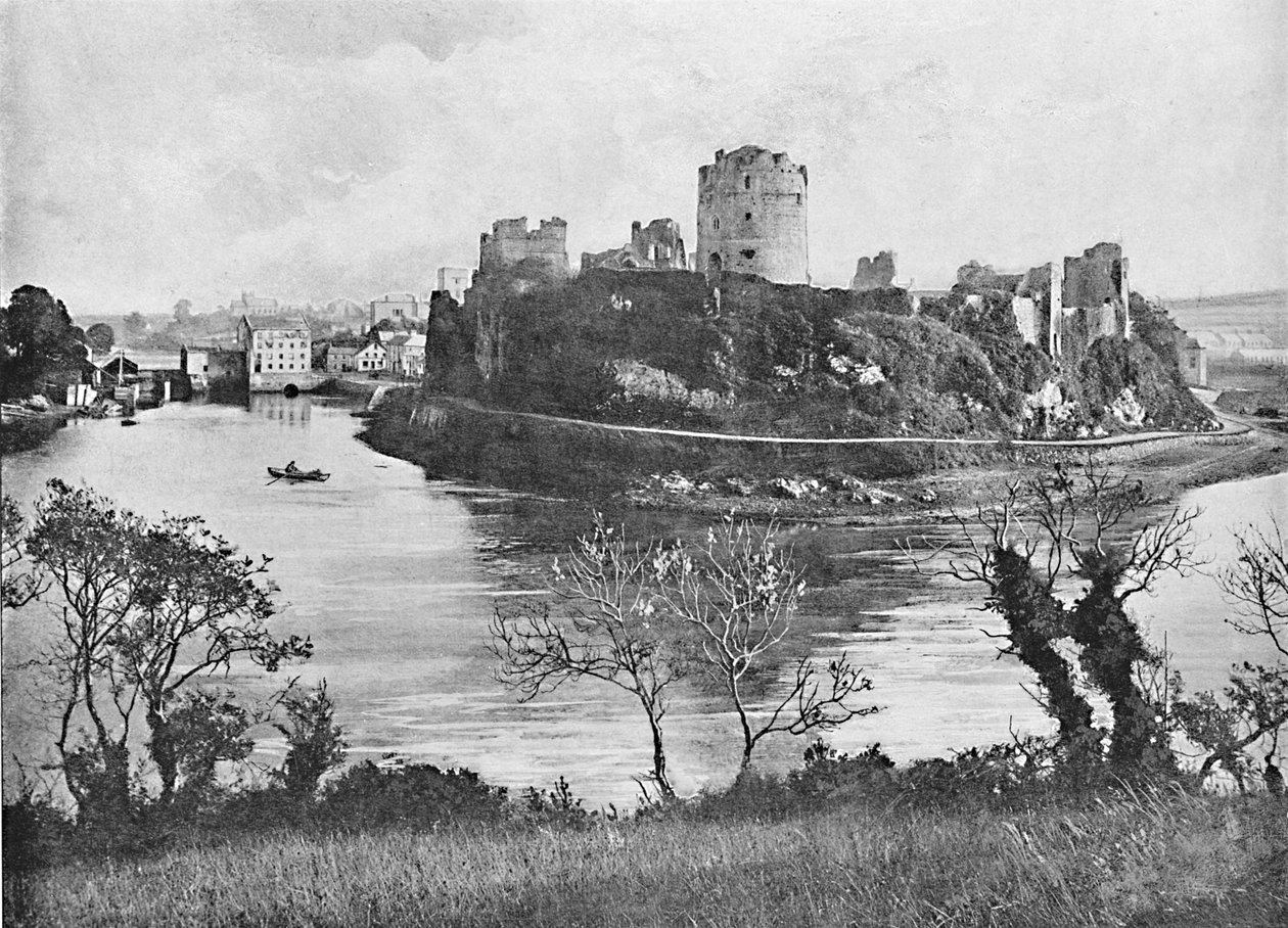 Hrad Pembroke, c1896 od Harvey Barton