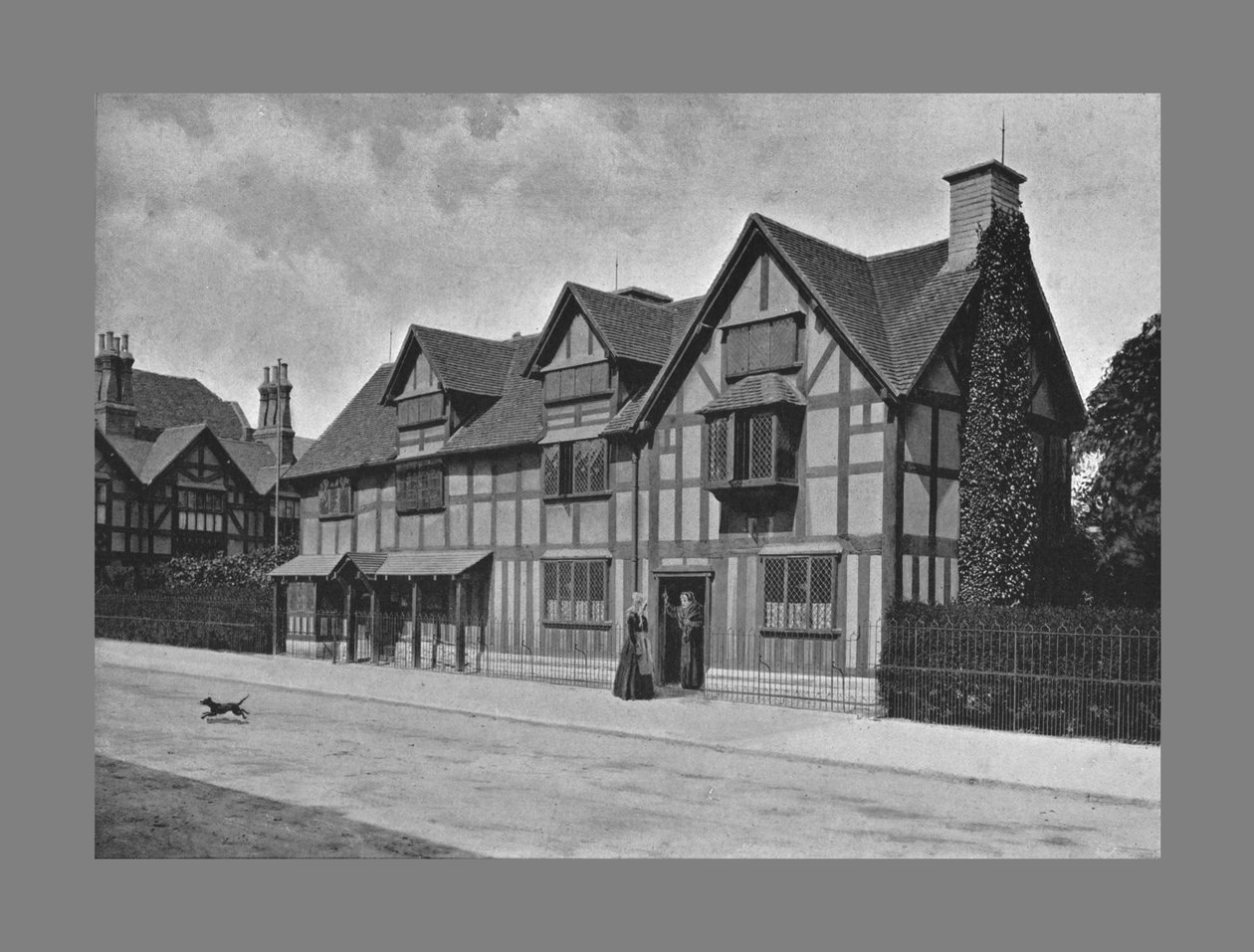 Shakespearův dům, Stratford-on-Avon, c1900 od Harvey Barton