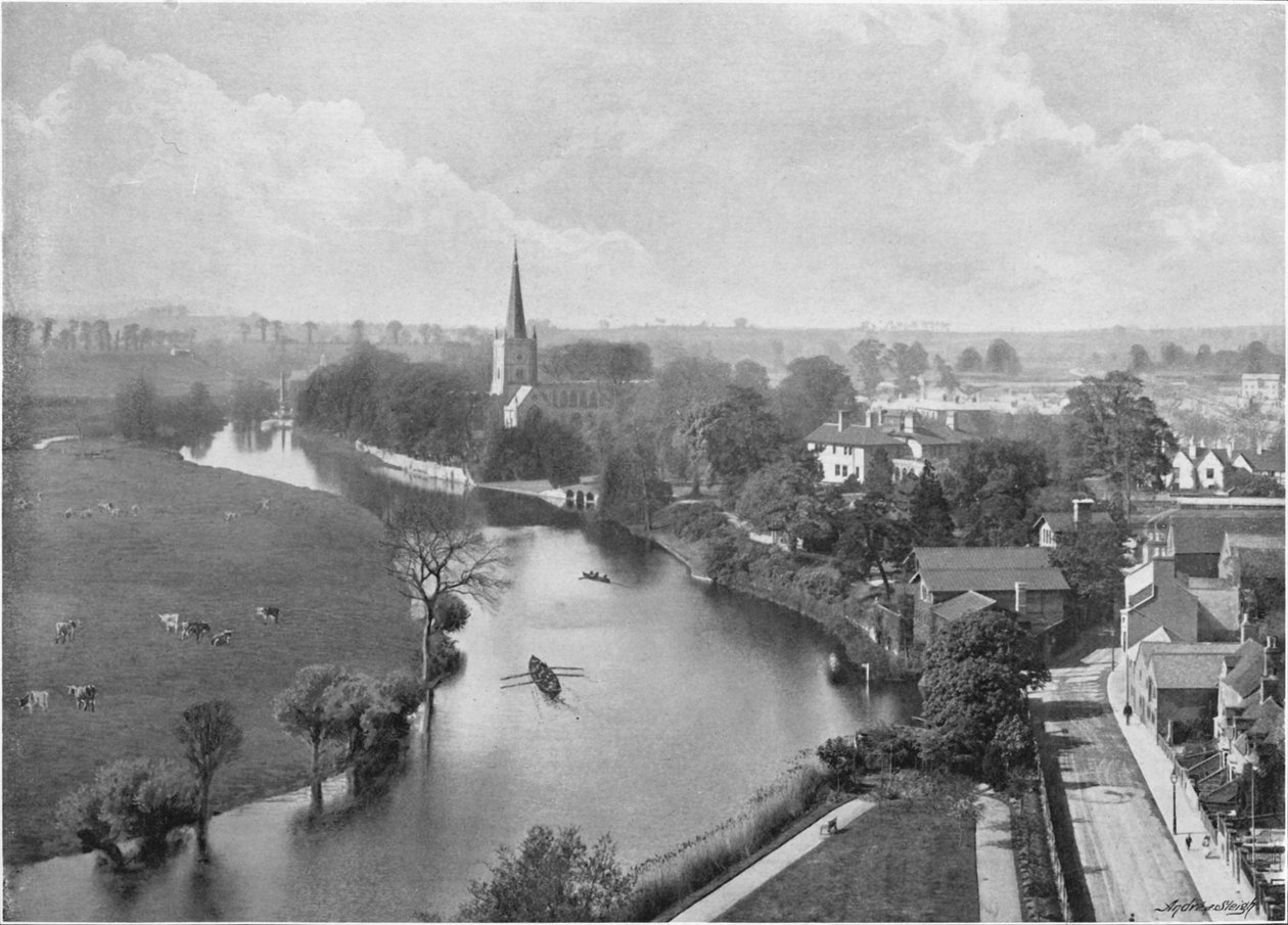 Stratford-on-Avon, c1896 od Harvey Barton