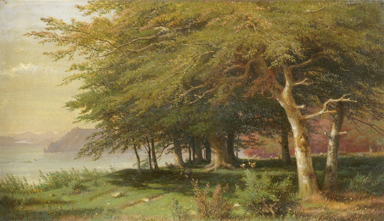 U Chiemsee, 1842 od Heinrich Funk