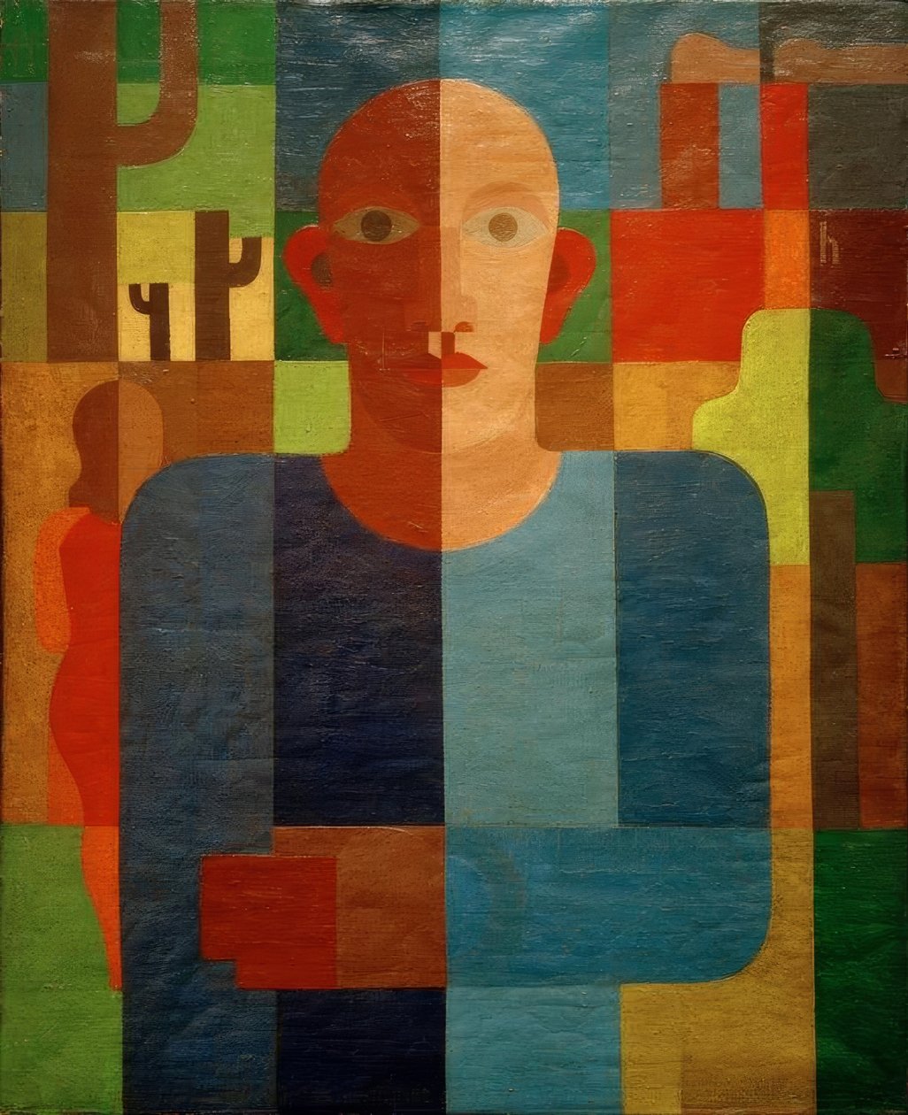 Dělníci od Heinrich Hoerle