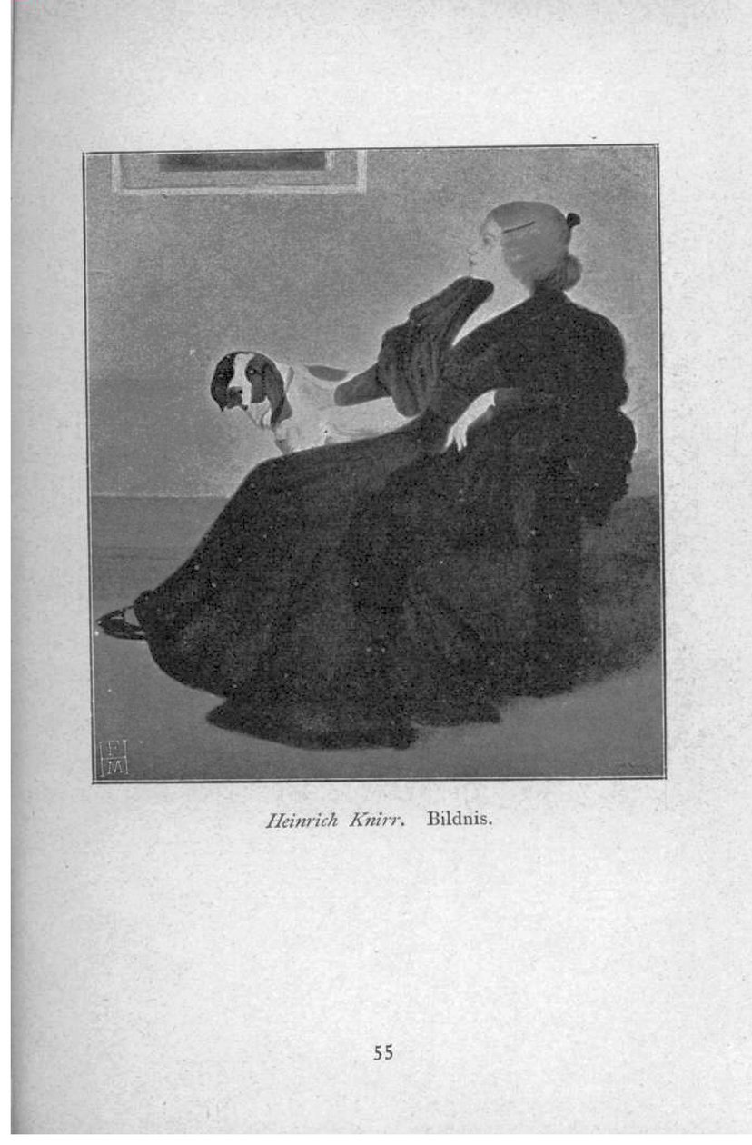 Portrét od Heinrich Knirr