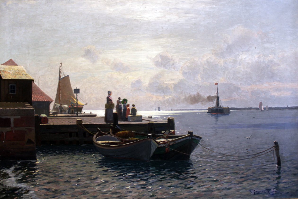 V Ekensundu od Heinrich Petersen Angeln