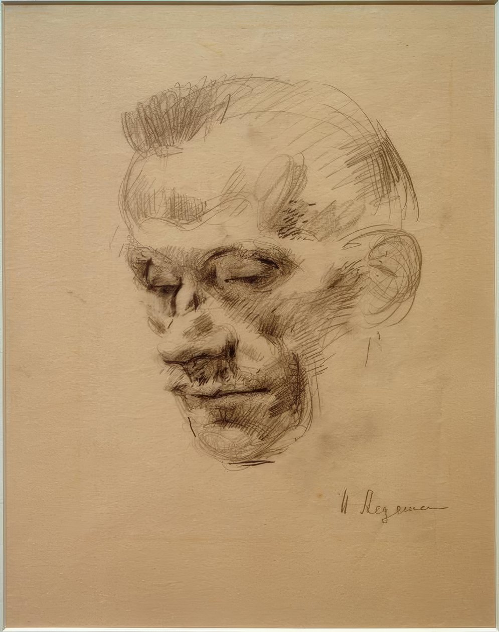 Portrét Wilhelma Wernera, kolem roku 1926 (?) od Heinrich Stegemann