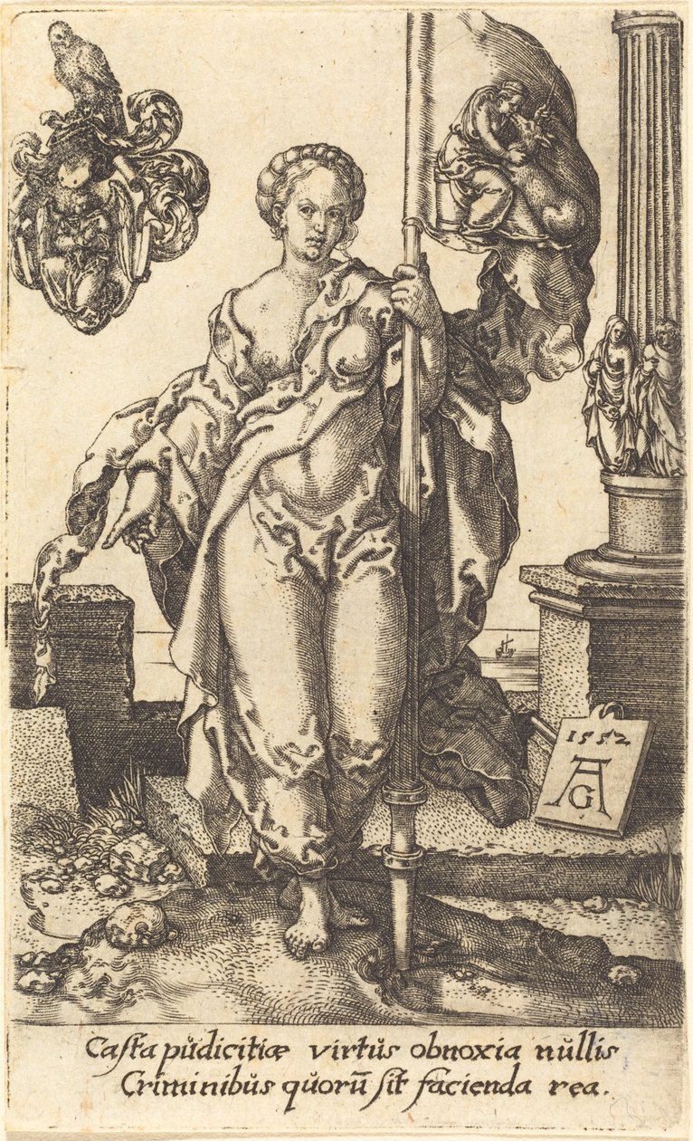 Cudnost od Heinrich Aldegrever