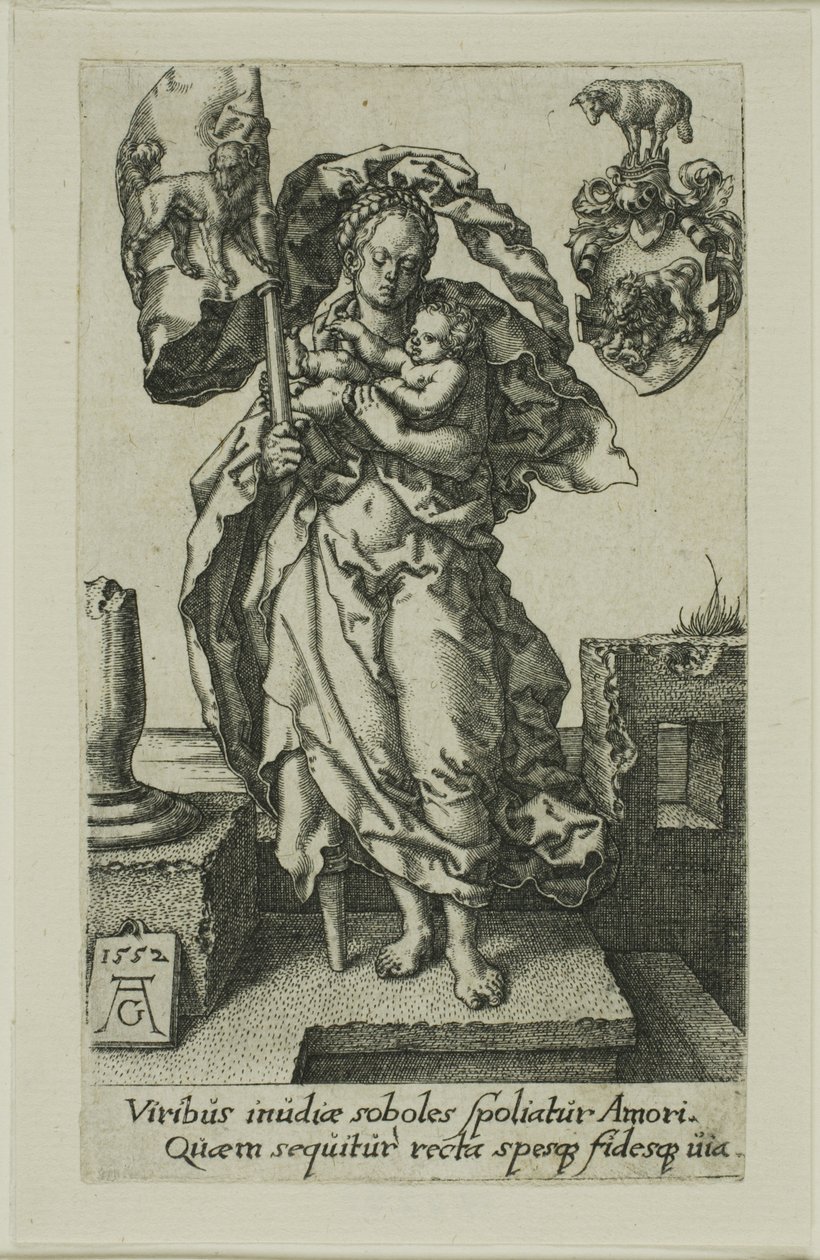 Soucit, od Ctností od Heinrich Aldegrever