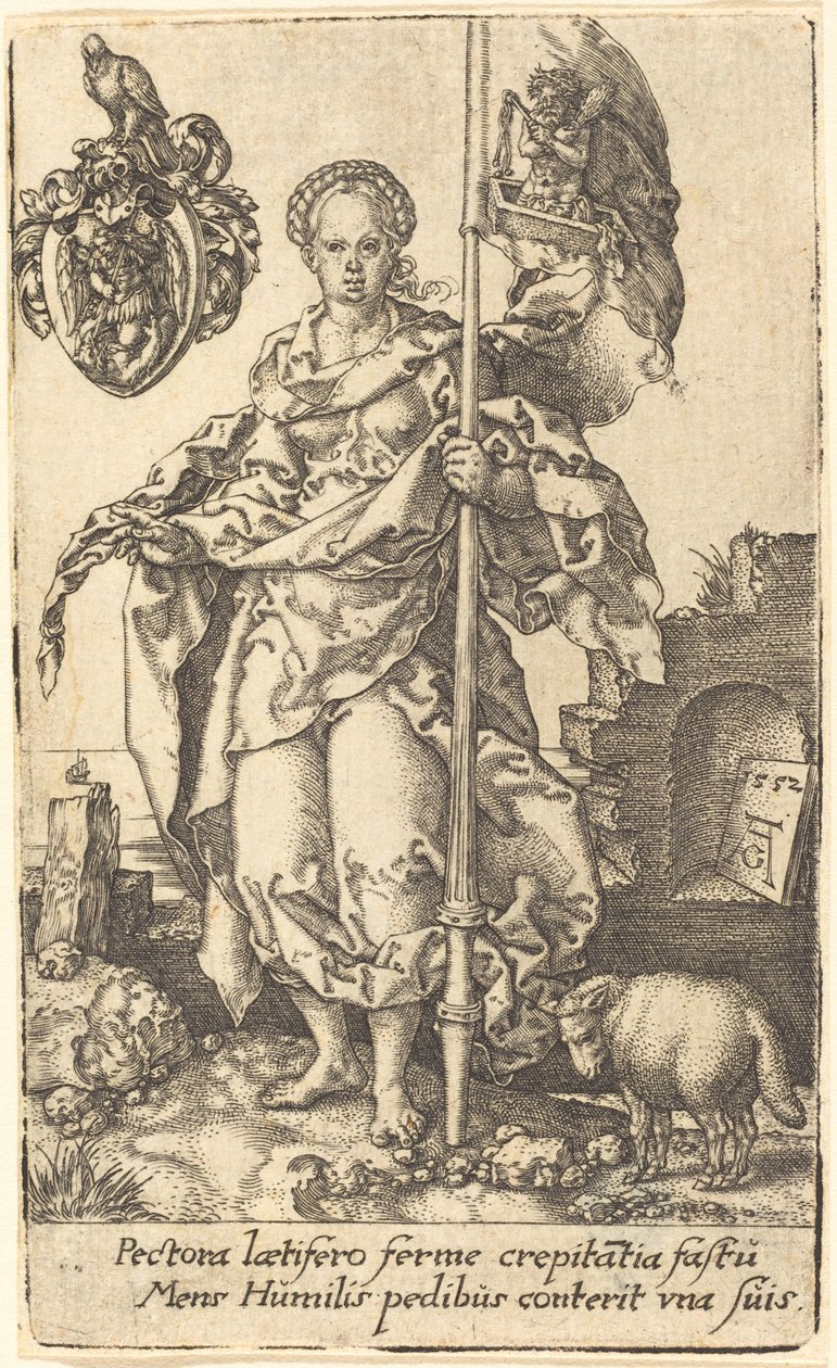 Skromnost od Heinrich Aldegrever
