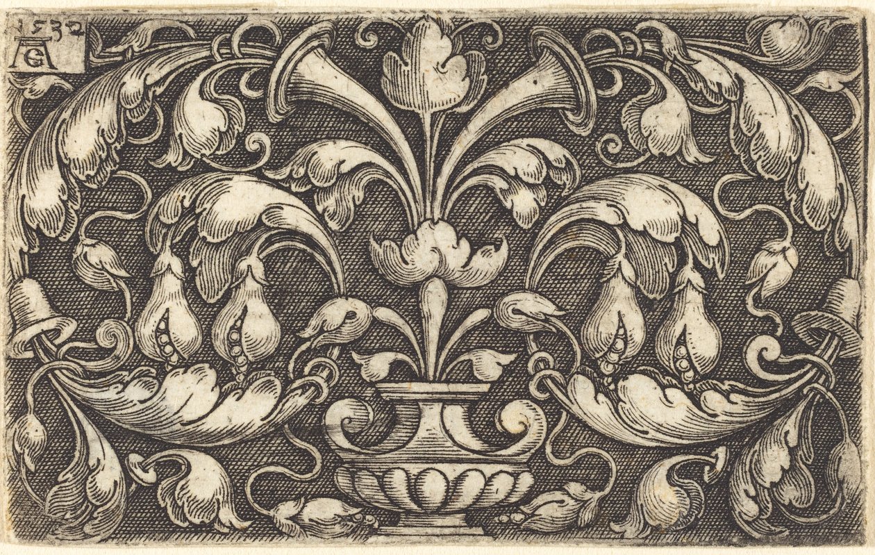 Ornament, 1532. od Heinrich Aldegrever