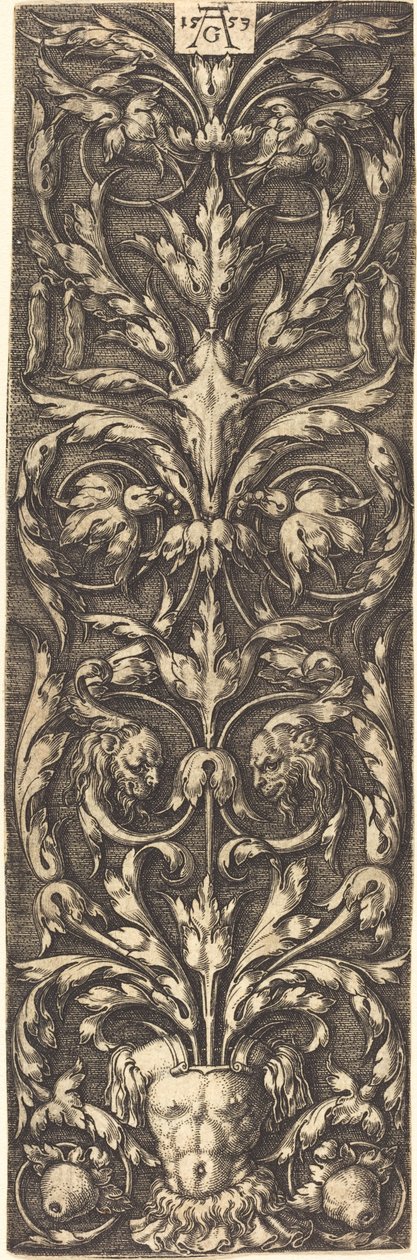 Ornament, 1553. od Heinrich Aldegrever