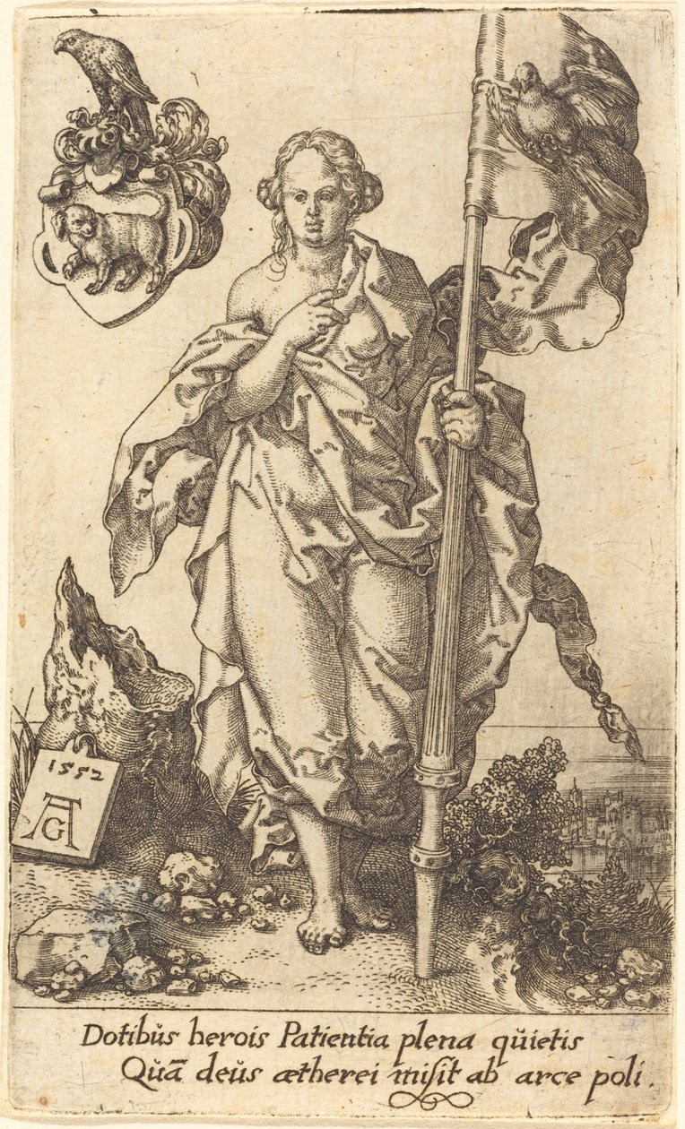 Trpělivost od Heinrich Aldegrever