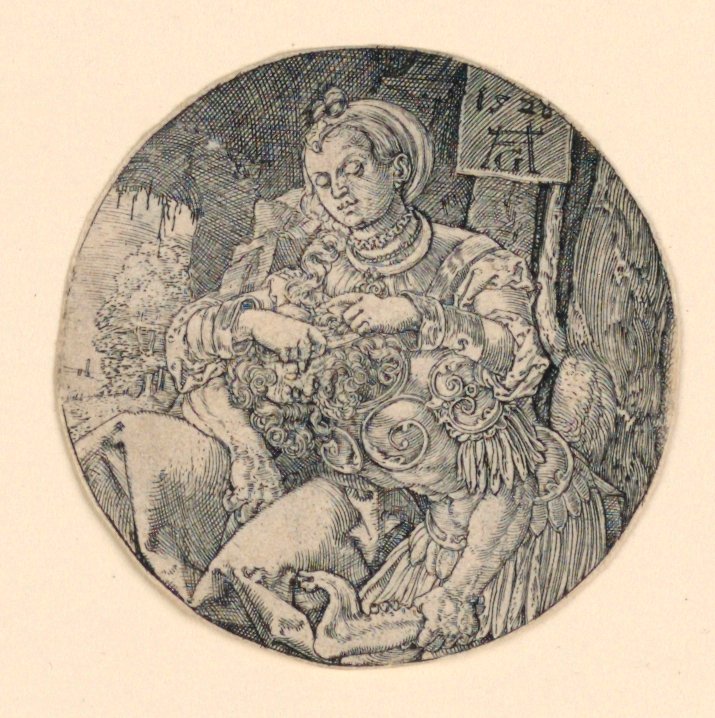 Samson a Dalila od Heinrich Aldegrever