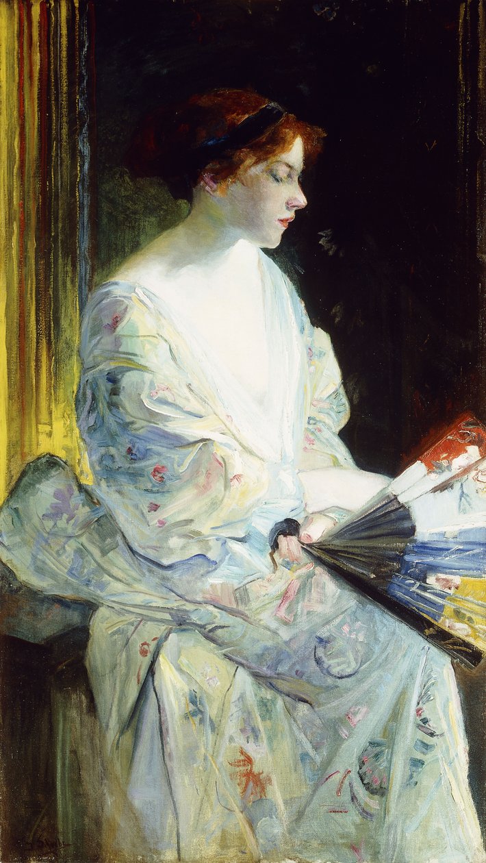 Exotická dáma, 1911 od Heinrich Augustus Schwabe