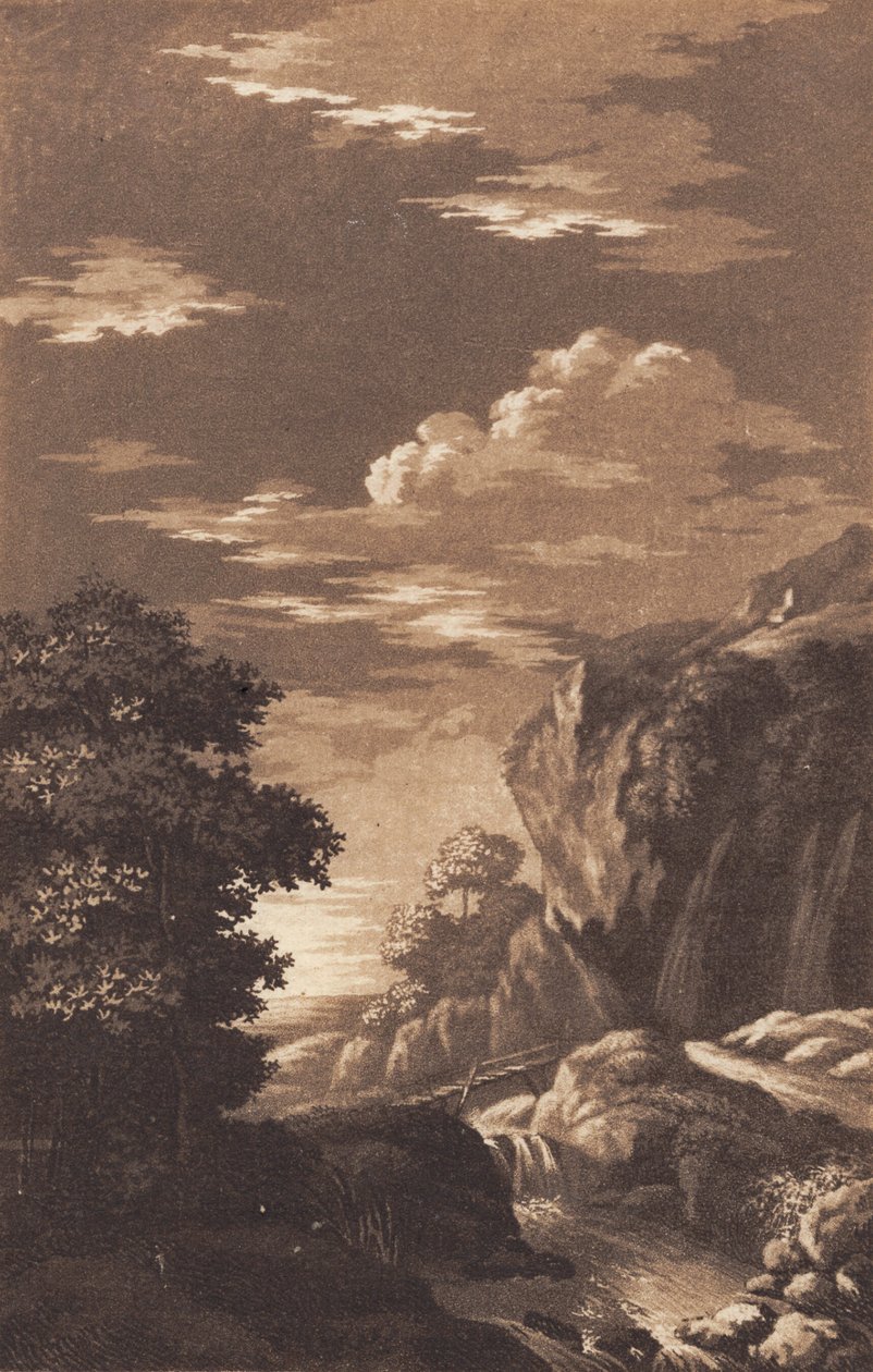 Horská krajina od Heinrich Grosch