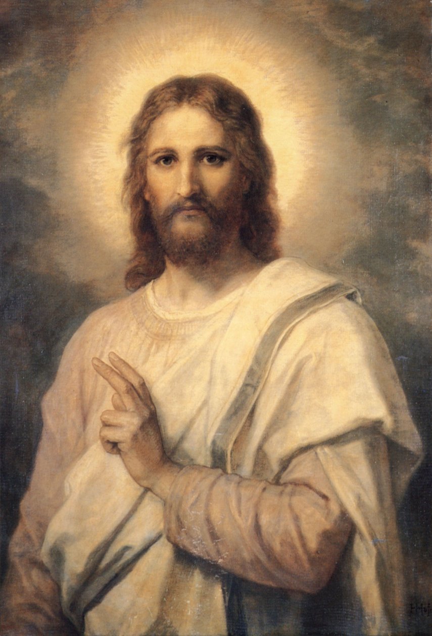 Ježíš Kristus - Hofmann od Heinrich Hofmann