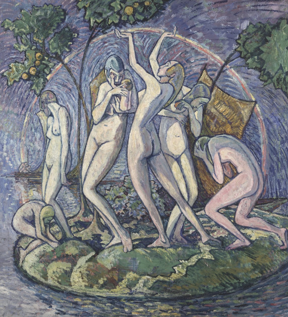 Ostrov míru, kolem 1918-19 od Heinrich Vogeler