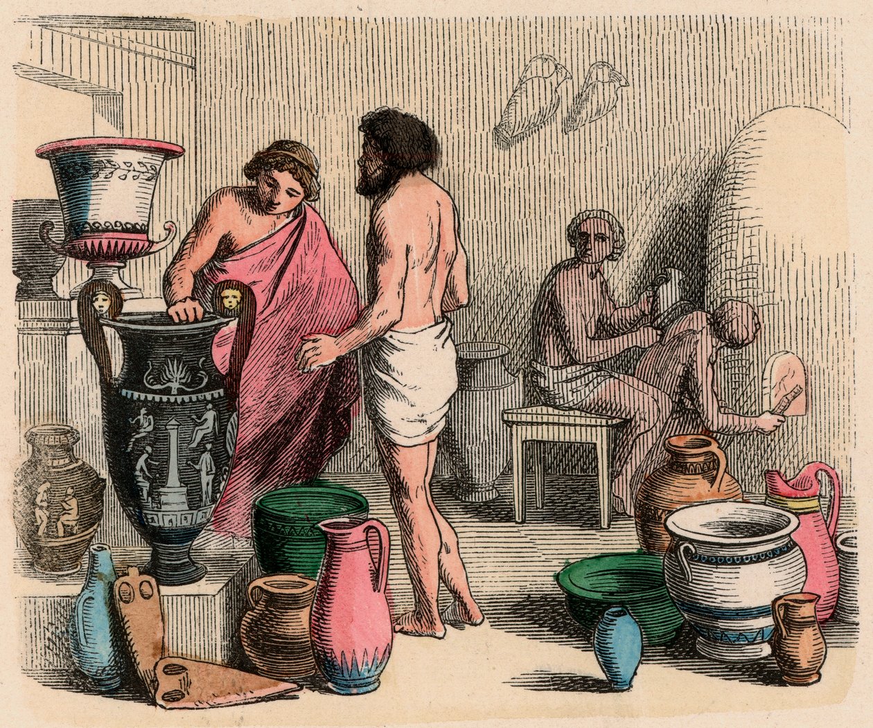 Starověké Řecko: Keramika od Heinrich Leutemann
