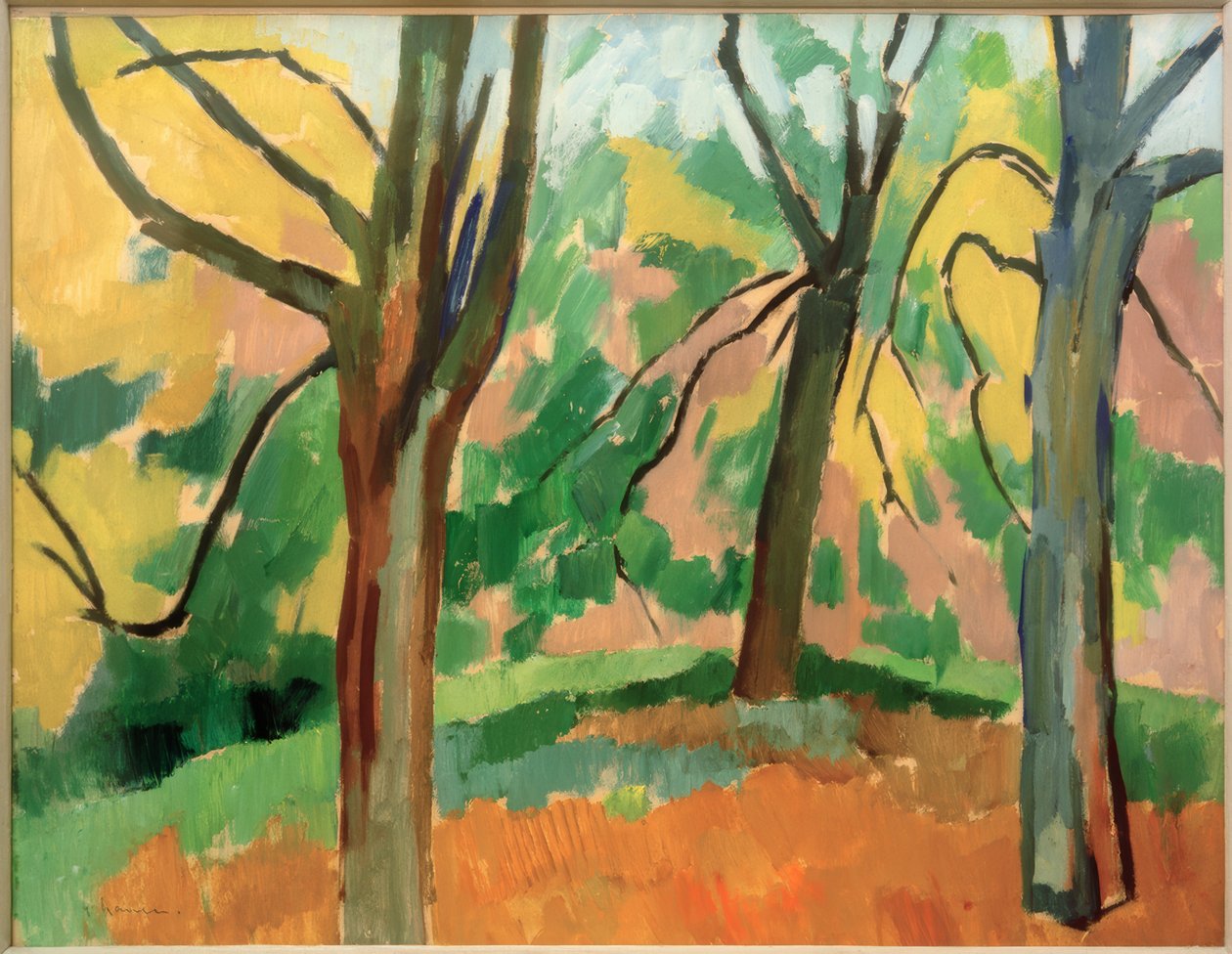 Parkland od Heinrich Nauen