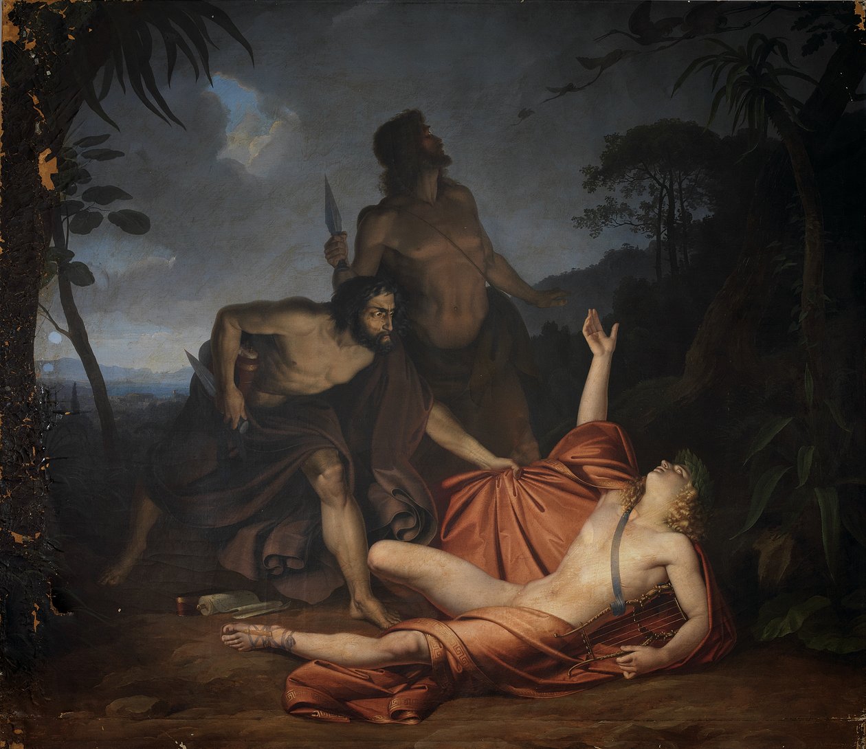 Jeřáby z Ibycus od Heinrich Schwemminger