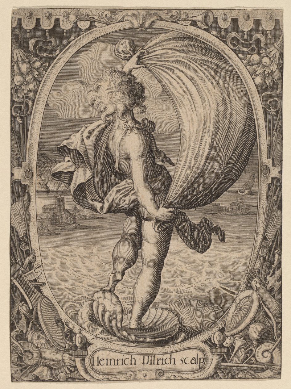 Aiolos, Personifikace větru od Heinrich Ulrich
