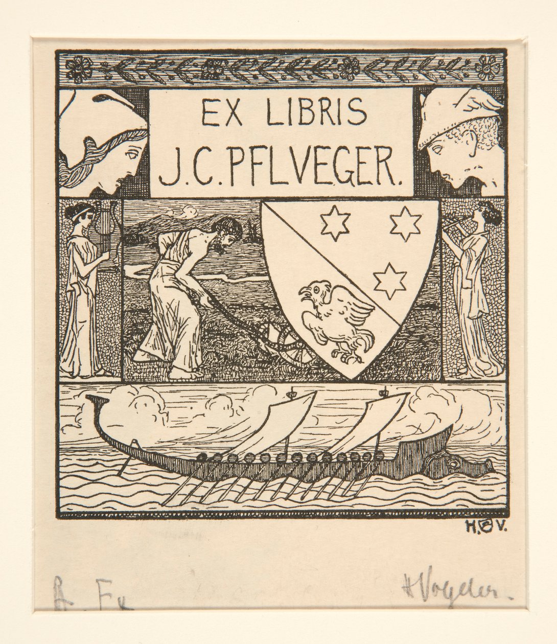 Knihovna: J.C. Pflueger od Heinrich Vogeler
