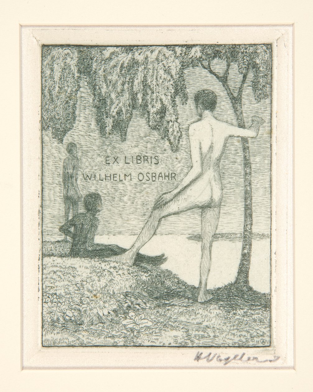 Knihovní desky od Heinrich Vogeler