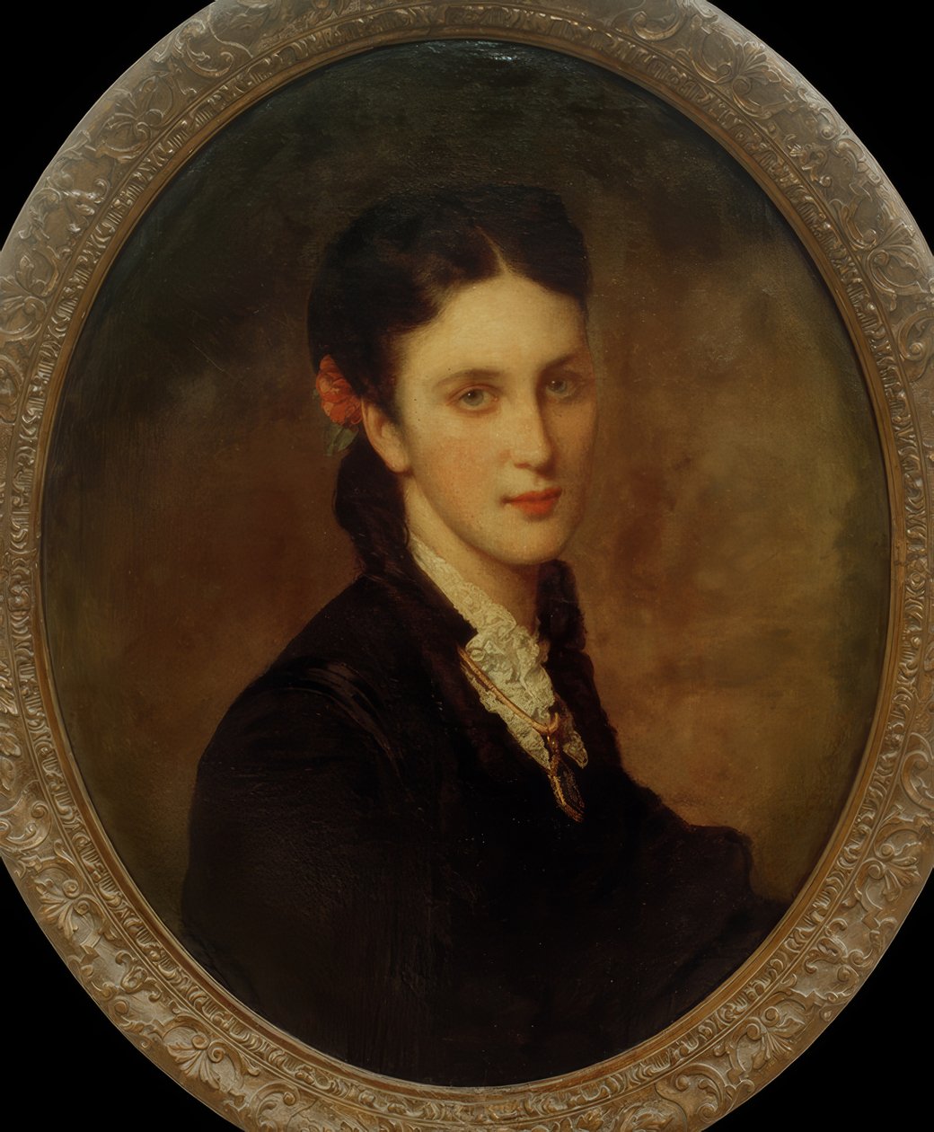 Portrét Karoline von Liebieg, 1868 od Heinrich von Angeli