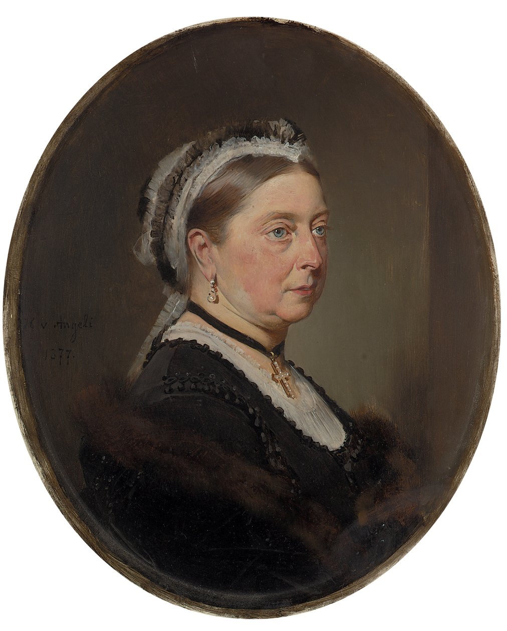 Královna Viktorie, 1877 od Heinrich von Angeli